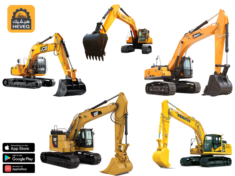 Excavator Rental - Suitable for both short-term and long-term projects, our equipment is ideal for road construction, pipeline installations, mining operations, and deep foundation work across Saudi Arabia.